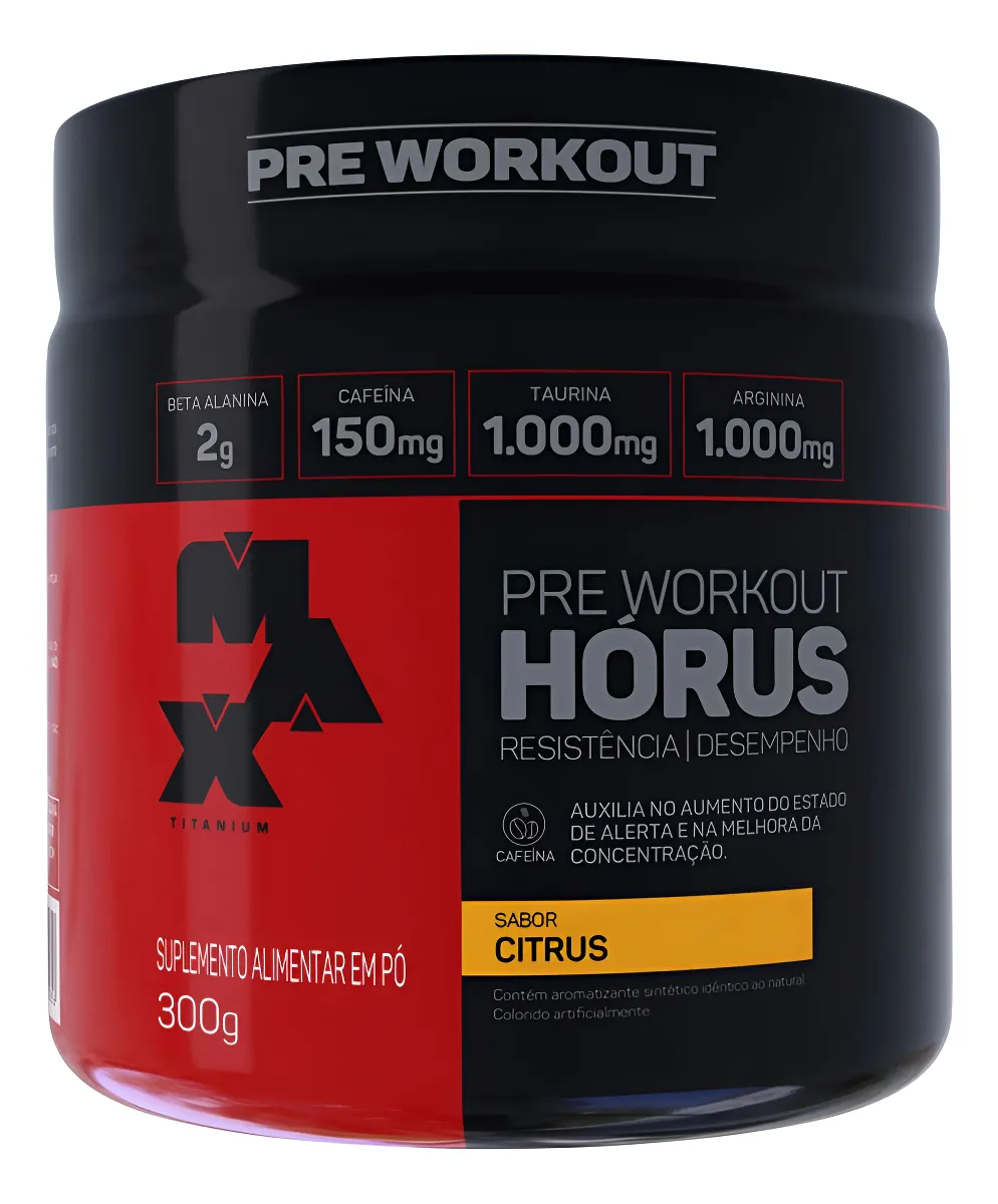 1) Max Titanium Horus - melhor no geral