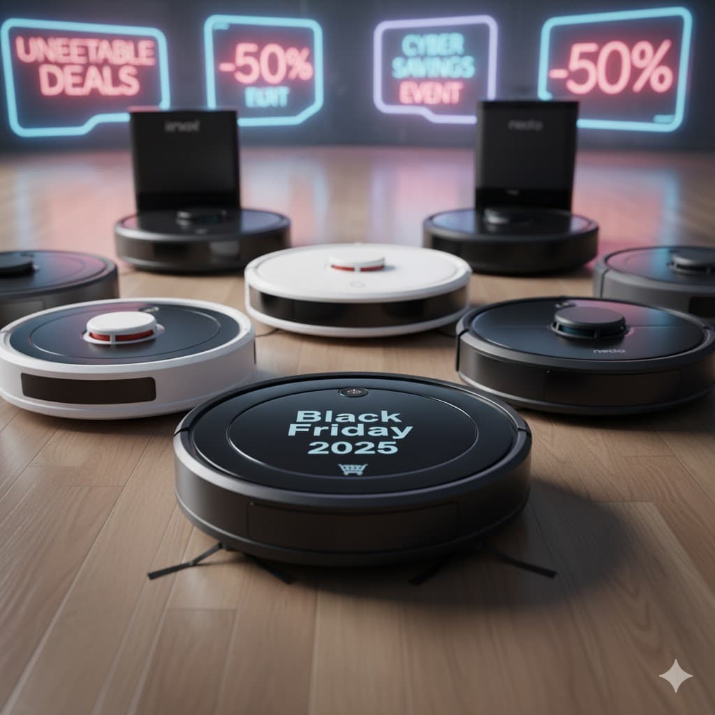 10 melhores robôs aspiradores para comprar na Black Friday 2025
