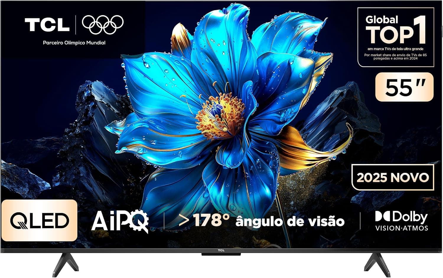 2. TCL P7K QLED — 55 polegadas