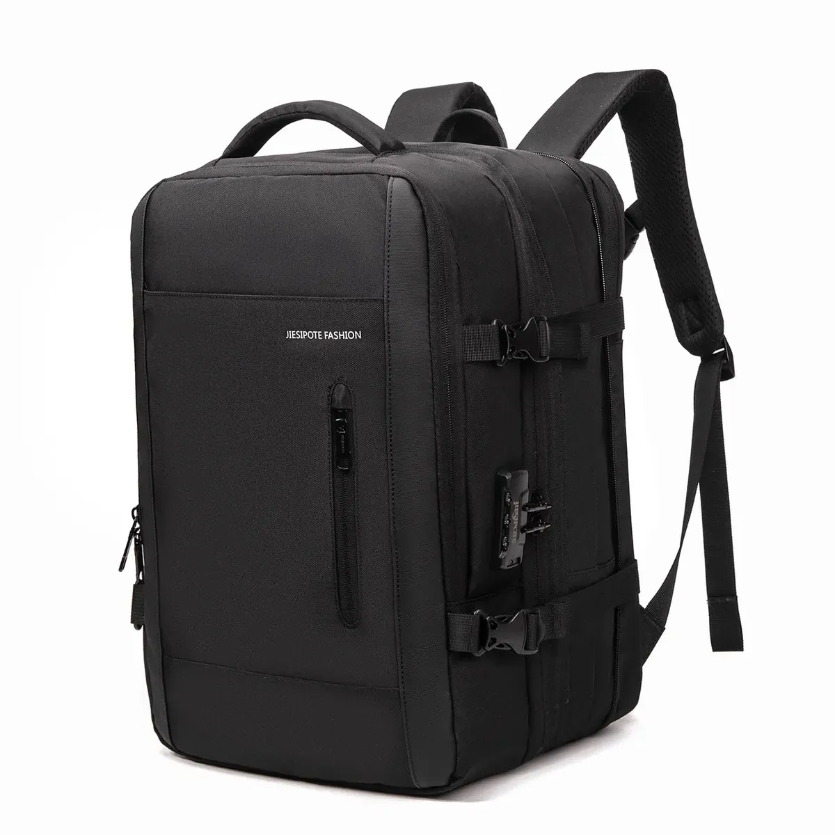 Mochila Para Notebook Impermeável com Porta USB e Senha Para Homem