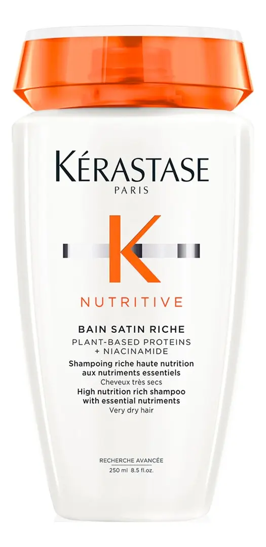Shampoo Kérastase Nutritive Bain Satin Riche Cabelos Secos 250ml