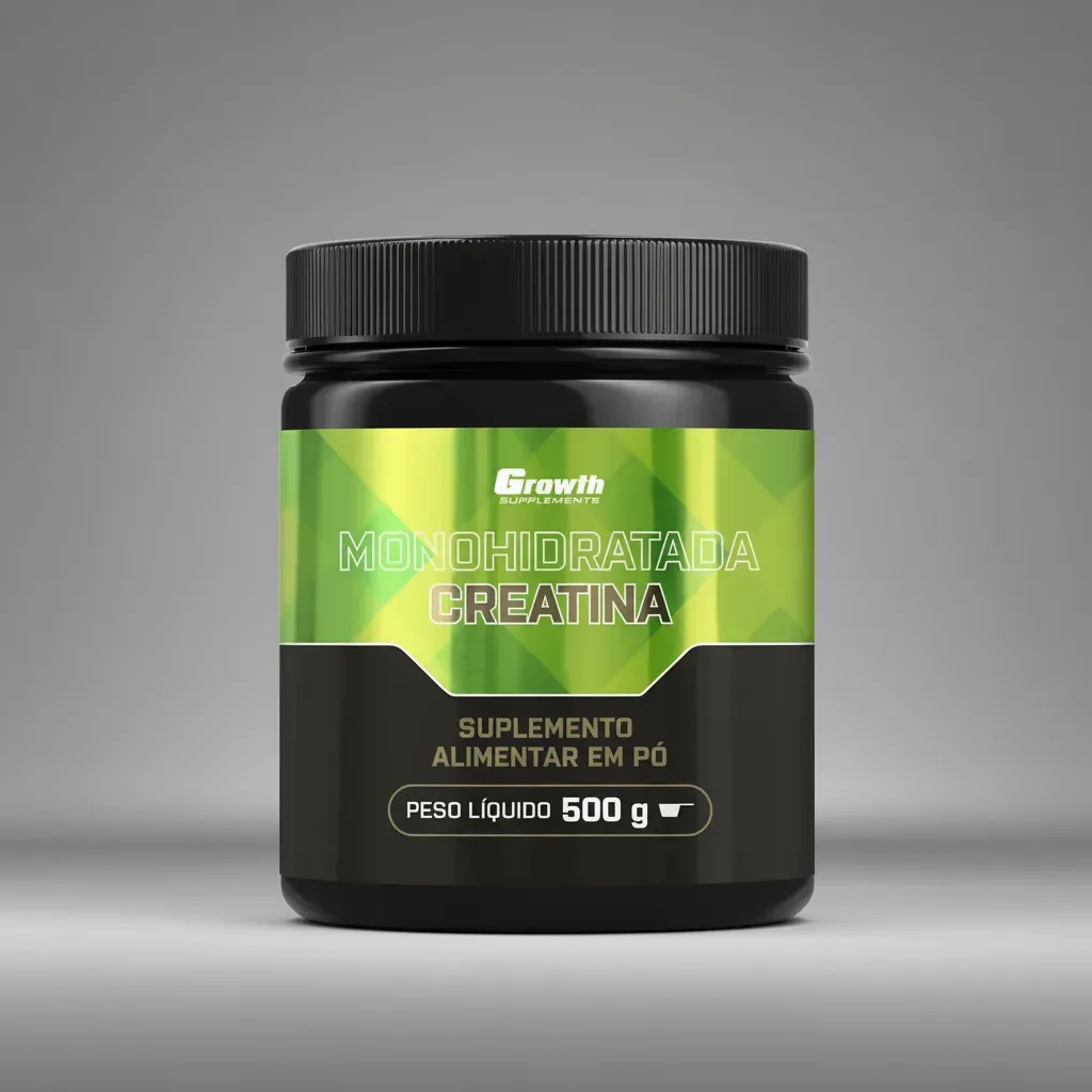Creatina Monohidratada 500g em Pó (Growth)