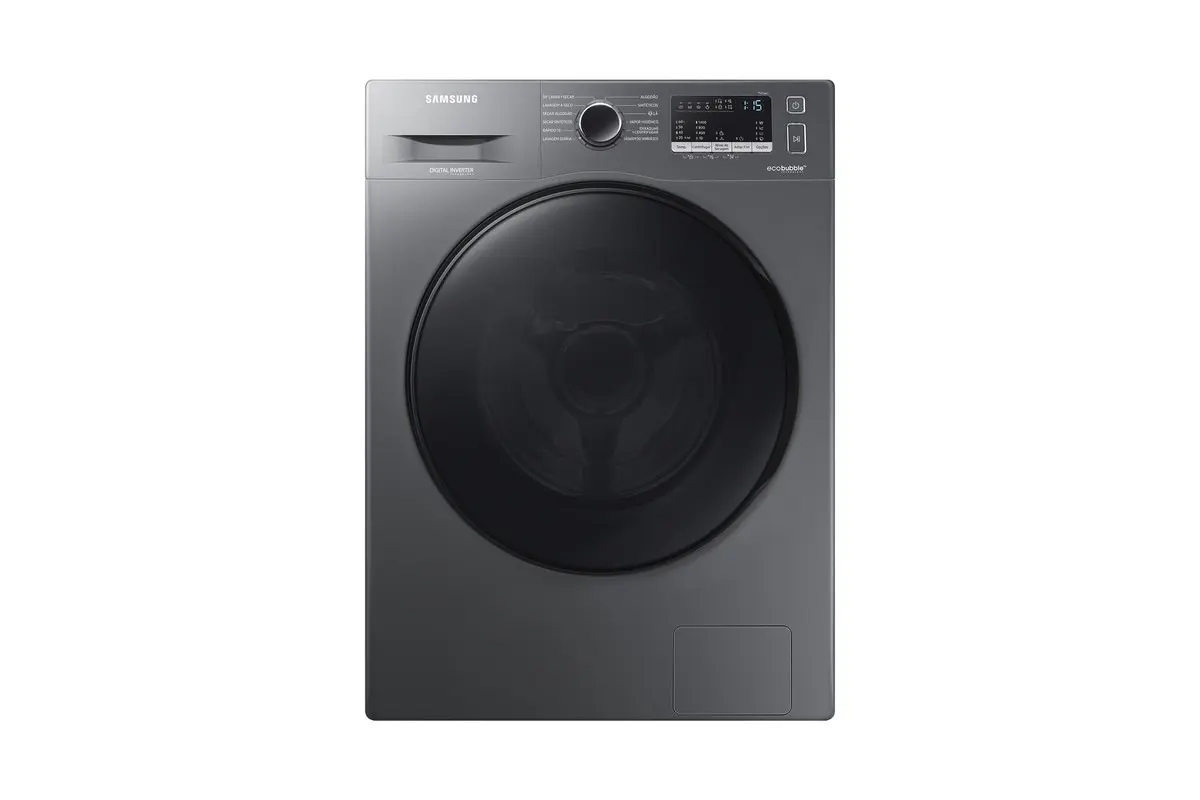 Lava e Seca Samsung WD11A com Ecobubble WD11A4453BX Inox Look 11/7kg